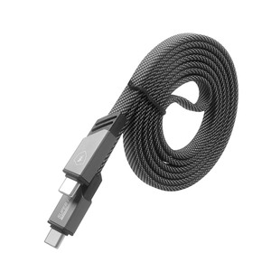 2024 nóng bán thời trang và nóng phẳng Loại-C cáp cho điện thoại di động truyền dữ liệu và sạc nhanh. - Product Image 6