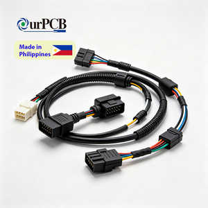 High <b>Power</b> Energy Storage Battery Wire Harness Assembly Custom DC <b>Power</b> <b>Cable</b> Harness - Product Image 1