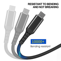 Carga rápida y sincronización de datos Durable USB a Micro Cable para Galaxy S7/S6/S5, Huawei, Nexus, LG, HTC, Kindle Fire, tabletas PS4