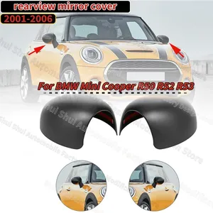 สตาร์นาฟฝาครอบกระจกมองหลังรถยนต์สำหรับมินิคูเปอร์ R50 R52 R53 2001 2002 2003 2004 2005 2006 ชุดป้องกันตัวเรือน 489120050 4891 - Product Image 4