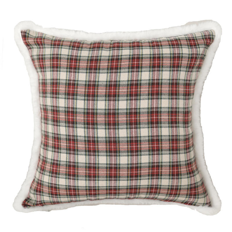 Red and white checkered