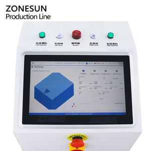 ZONESUN ZS-FXMD2 Línea de Producción de Paletización y Sellado Automático de Cajas de Cartón Flexible de Final de Línea, Robot Colaborativo de Apilamiento - Product Image 2