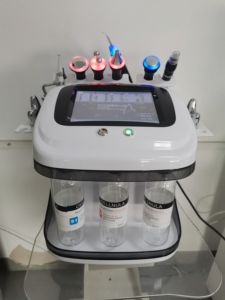 Hydro 10/8 en 1 agua H2o2 dermoabrasión máquina de belleza portátil oxígeno Jet Aqua Facial Peeling Hydro Jet máquina facial - Product Image 3