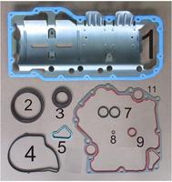 Sello de Aceite del Cigüeñal del Motor GYA EKG para DODGE RAM 1500 US DAKOTA JEEP GRAND CHEROKEE WJ KJ 3.7 OEM 53021313AA