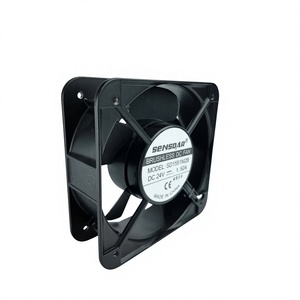 Ventilateur axial DC à vitesse variable PWM 150x150x51mm 12V pour la purification de l'air frais commercial et la ventilation des unités principales - Product Image 1
