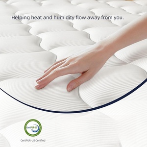 Sortie d'usine 5 étoiles Hôtel Inn Naturel Latex Mousse À Mémoire King Queen Size Roll up Gel de Sommeil Double Poche Matelas À Ressort - Product Image 2