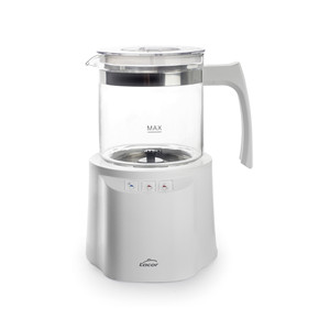 Montalatte elettrico Lacor da 1,2 litri con tre impostazioni di temperatura per caffè e tè - Product Image 1