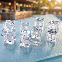 Porte-clés en résine réaliste personnalisé HanXin, logo imprimé UV, cadeau d'été Kawaii, vente en gros, fournisseur d'usine