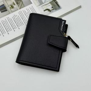 Luxury Designer <b>Women's</b> Short <b>Wallet</b> Korean Version New Minimalist Zipper Coin <b>Purse</b> with Polyester Lining PU Leather - Product Image 2
