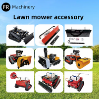 Tondeuse à gazon à moteur essence avec télécommande, conçue pour les terrains difficiles et les pentes, outils de jardinage RCW750 avec livraison gratuite