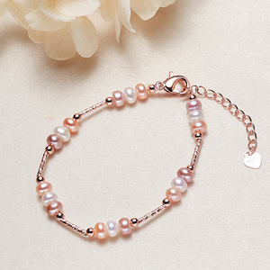 Pulseras de Perlas de Agua Dulce Hechas a Mano en Zhuji, Venta al por Mayor Directa de Fábrica, Fuentes de Mercado Alternativas para Accesorios Únicos - Product Image 2