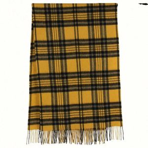 Écharpe en cachemire de couleur unie pour femme, prix OEM abordable, collection automne-hiver - Product Image 2