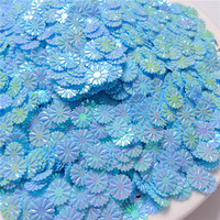 9Mm Diy Craft Aksesoris Casing Ponsel Kecil Bunga Daisy Payet Paket Spangle Bulk 500G Manik-manik Warna-warni Payet Holografik