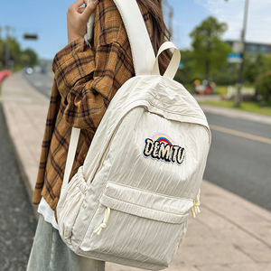 Mochila Demitu Rosa con Volantes para Niñas, Informal, para Uso Diario y al Aire Libre - Product Image 2