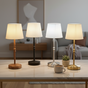 Modern Cordless <strong>Table</strong> Lamp with 5200mAh Rechargeable Battery Wireless Touch Control Stepless Dimming Simple Design for Decor - Product Image 3