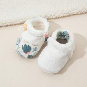 Chaussures en polaire pour bébé de 0 à 1 an et <span class=keywords><strong>9</strong></span> <span class=keywords><strong>mois</strong></span>, épaisses et chaudes, semelle souple, chaussures pour nouveau-nés et tout-petits, pour garçons et filles - Product Image 5