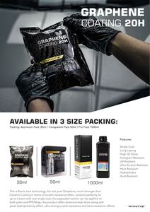 20 एच कठोरता ग्राफीन कोटिंग कस्टम आपके लोगो उच्च चमक हाइड्रोफोबिक ग्राफीन सिलिकॉन कोटिंग नैनो लंबे समय तक चलने का उपयोग करना आसान है - Product Image 5