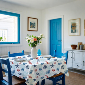 Factory Custom Design Size Floral Flower <strong>Printed</strong> Polyester Washable Cover Dinning Room Home <strong>Table</strong> Waterproof Woven <strong>Table</strong> <strong>Cloth</strong> - Product Image 3