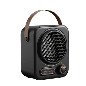 The Newest Portable Electric Heater 1000W Fast Heating Home-use Desktop Electric Heater with PTC Ceramic Heating Module