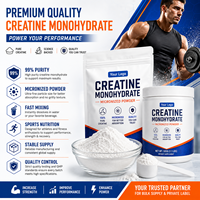 Longbio Créatine Monohydrate en Poudre Blanche Premium Extrait Végétal pour Complément Nutritionnel Sportif CAS 6020-87-7
