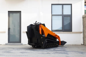 Mini chargeuse compacte à chenilles pour moteur diesel Chargeuse compacte à dérapage mécanique Chargeuse télescopique Pelleteuse Pelleteuse à chenilles frontales - Product Image 4