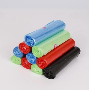 Disposable Star Sealed Garbage <b>Bags</b> On Roll From HDPE LDPE Side Gusset Type Vietnam Origin Heat <b>Seal</b> Custom Size - Product Image 3
