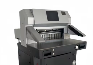 <b>Hydraulic</b> Electric Paper Cutting Machine A2 A3 A4 Paper Guillotining Machine Industrial Heavy Duty Paper <b>Cutter</b> with Efficiency - Product Image 3