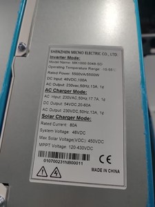 5KW 5KV 48V 单相离网太阳能逆变器，市场最优惠价格，现货，快速交货，家用应用 - Product Image 4