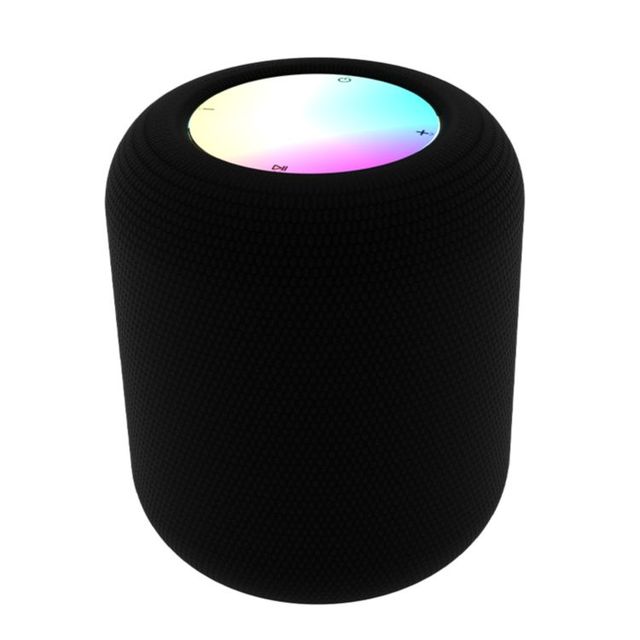 Portable Outdoor RGB LED Lighting Wireless for Bluetooth Speaker Intelligent Subwoofer Stereo with Battery Power for Travel