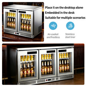 <span class=keywords><strong>Mini</strong></span>-<span class=keywords><strong>réfrigérateur</strong></span> commercial sur mesure pour vin et caviar, avec porte transparente, idéal pour supermarchés et vente en gros - Product Image 2