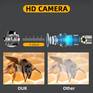 3 In 1 Mobile Phone Endoscope 7mm Hd Camera Usb <b>Auto</b> Repair Industrial Pipe Inspection Tool - Product Image 4