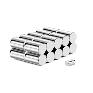 Extremely Powerful Rare Earth Neodymium Magnet Bar Cylinder 0.24x0.39in