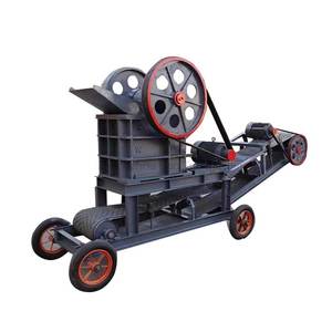 Installation <span class=keywords><strong>mobile</strong></span> de concassage de carrière pour granit, calcaire, gravier et roche primaire, ligne de concassage à mâchoires, moteur AC, haute productivité - Product Image 2