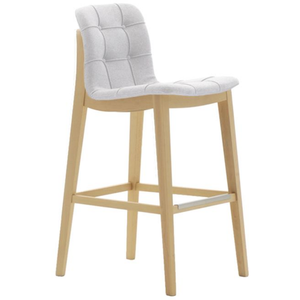 Exotische Raffinesse Teakwurz-Hochs tühle Gepolstertes tropisches Fusions design für Restaurants zu Hause und Restaurants im europäischen Resort - Product Image 2