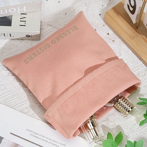 Promotion coton lin cordon sac pour sac à main personnalisé haute qualité cadeau avait cheveux faisceau perruque stockage poussière coton pochette - Product Image 4