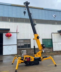 Üretici doğrudan satış CE Mini paletli küçük alan kaldırma işlemleri için tamamen hidrolik örümcek vinç, uzaktan çalışma - Product Image 4