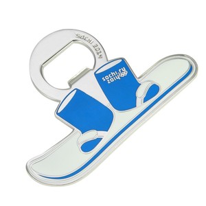 Llavero abridor de botellas de alta calidad de fábrica, llavero abridor de cerveza epoxi esmaltado con logotipo personalizado - Product Image 5