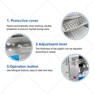 Machine électrique commerciale ORME pour enlever la graisse de la peau de porc, machine à enlever la peau de porc, machine à couper à <span class=keywords><strong>vendre</strong></span> - Product Image 4