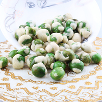 Snacks de pois verts au wasabi, pois grillés croustillants, vente en gros