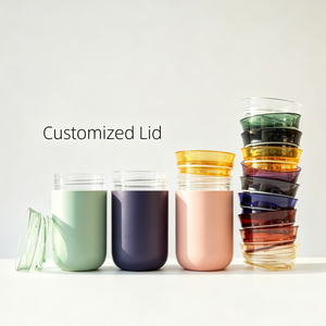 Bouteille isotherme populaire en acier inoxydable sans BPA, écologique, avec poignée et couvercle, pour boissons chaudes et froides - Product Image 2