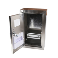 Boîtier de distribution électrique en acier inoxydable, boîte de commande IP66 étanche pour extérieur LANWANG LWDBX-2