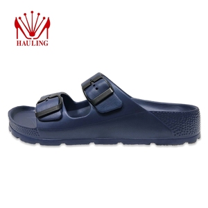 Sandalias ligeras impermeables de EVA con dos correas, plantilla acolchada, hebillas ajustables y suela antideslizante para exteriores. - Product Image 3