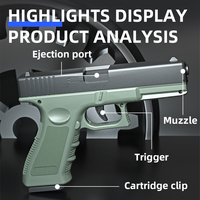Pistola Nerf Más Popular, Pistola de Juguete con Expulsión de Cartuchos Más Vendida para Niños y Adultos