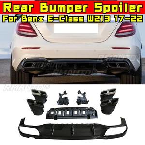 Difusor de Parachoques Trasero para Mercedes Benz Clase E W213 2017-2022, Alerón Trasero, Modificación de Salida de Escape - Product Image 2