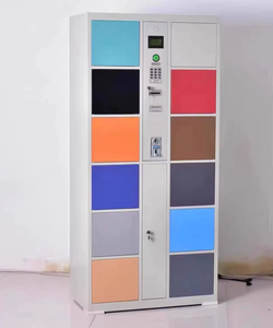 Casier intelligent multi-couleurs de style moderne avec accès par code QR/empreinte digitale pour salle de sport, bureau, école - Armoire de rangement sécurisée personnalisable - Product Image 6
