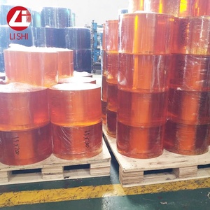 Tenda per porta in PVC trasparente color giallo trasparente tenda per porta in PVC arancione ambra trasparente - Product Image 3