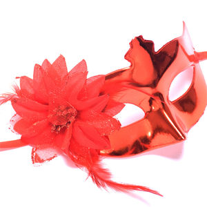 Maschera di Halloween Elettroplaccata con Costume da Danza Floreale per Piccole Bellezze - Product Image 3