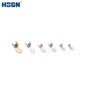 HOGN OT Series Open Nose Type Cable Lug (End Terminal) Busbar Lug 99% tembaga Crimp Terminal