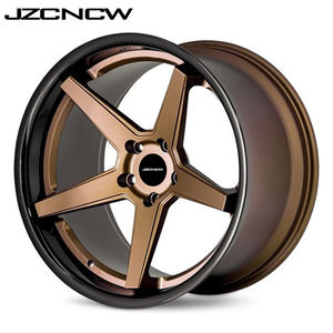 JZCNCW Llantas Forjadas de 1 Pieza 5x110mm 16-26 Pulgadas Aleación de Bronce 5 Radios Nuevas Compatibles con Modelos X7 M60i X4m X5m X6m X3m - Product Image 1