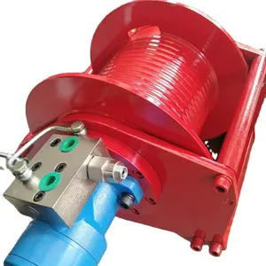Single Rope Groove Drum 2ton 3ton Hydraulic Winch For Crane